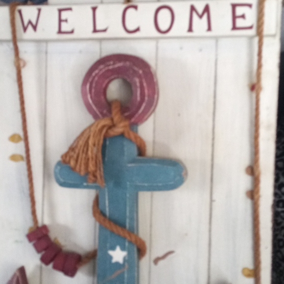 Welcome anchor decor - Picture 3 of 4